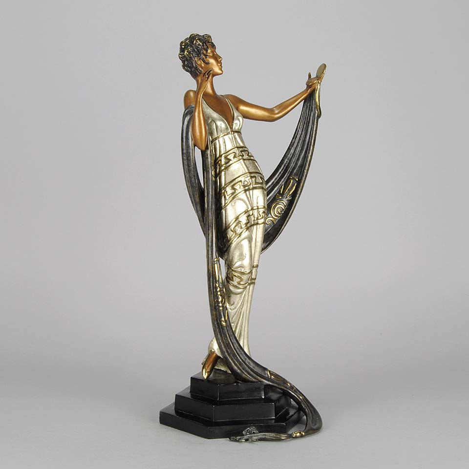 Erté La Coquette Limited Edition Erté Bronze