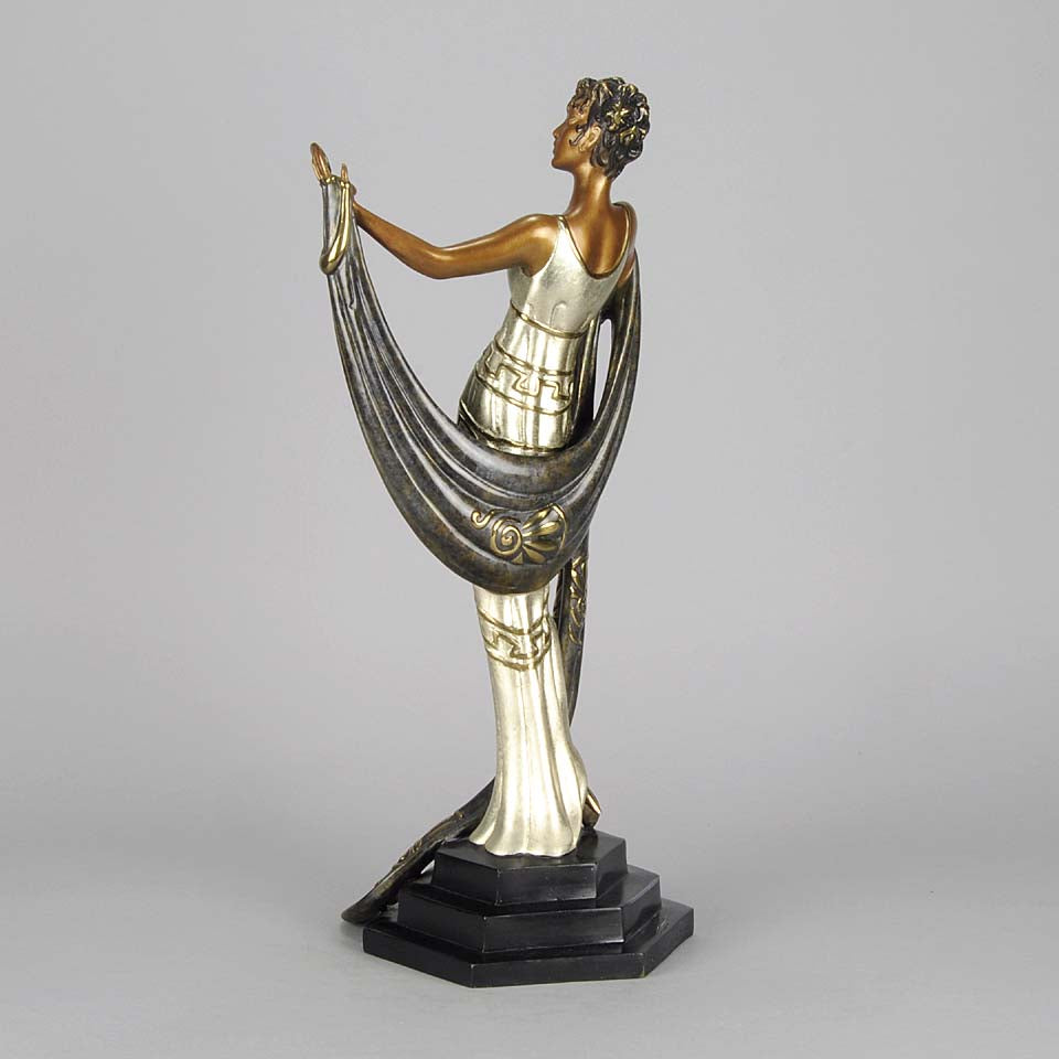 Erté La Coquette Limited Edition Erté Bronze