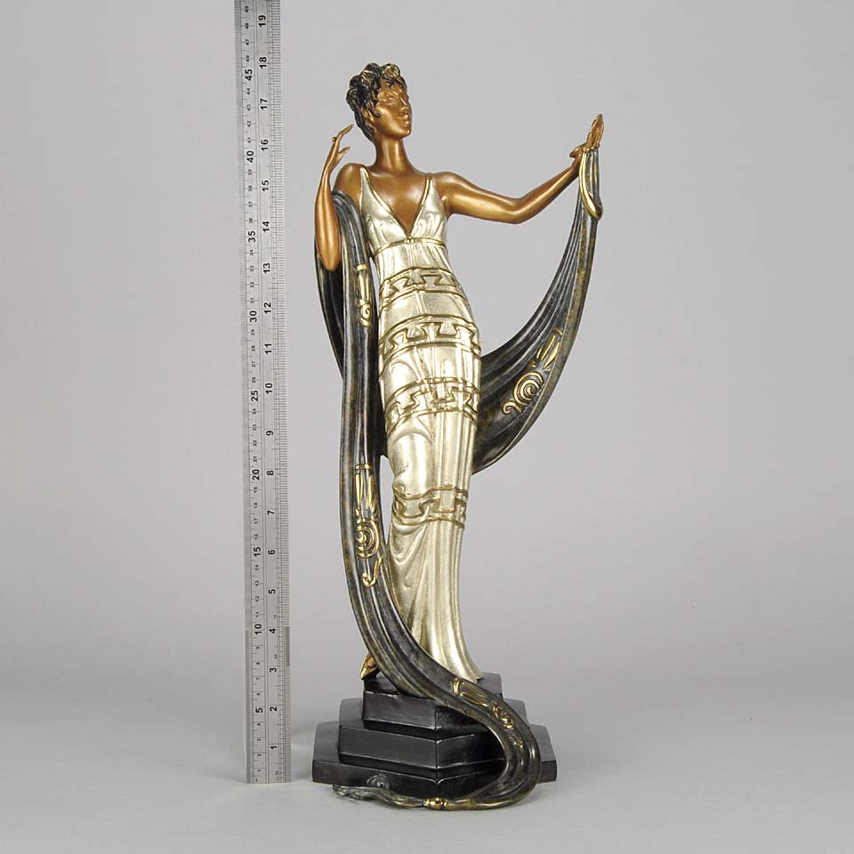 Erté La Coquette Limited Edition Erté Bronze