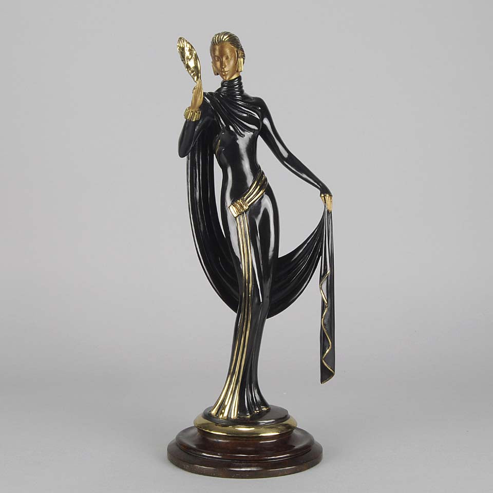 Erté La Masque Limite Edition Bronze 