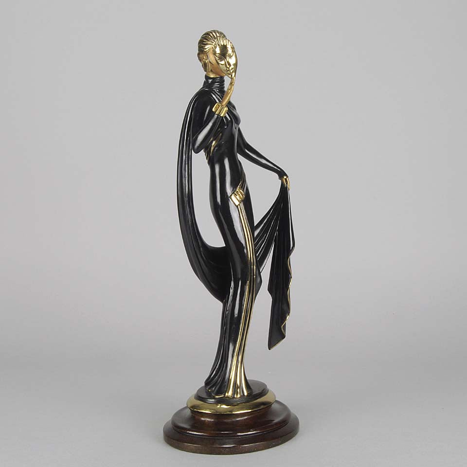 Erté La Masque Limite Edition Bronze 