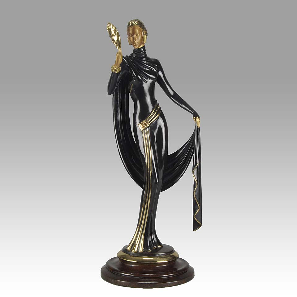 Erté La Masque Limite Edition Bronze 