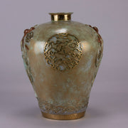 Erte Vase - Oriental Mystery Bronze Vase - Hickmet Fine Arts