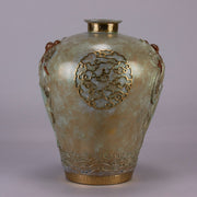 Erte Vase - Oriental Mystery Bronze Vase - Hickmet Fine Arts