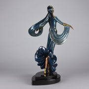 Erté Bronze Ecstasy - Art Deco Bronze Sculpture - Romain de Tirtoff Bronze Sculpture Figure - Hickmet Fine Arts