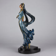 Erté Bronze Ecstasy - Art Deco Bronze Sculpture - Romain de Tirtoff Bronze Sculpture Figure - Hickmet Fine Arts