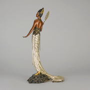 Erté Bronze Sculpture Fedora - Hickmet Fine Arts
