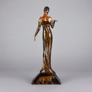 Erté Bronze Sculpture Julietta - Art Deco Bronze Sculpture -  Romain de Tirtoff Bronze Figure - Hickmet Fine Arts