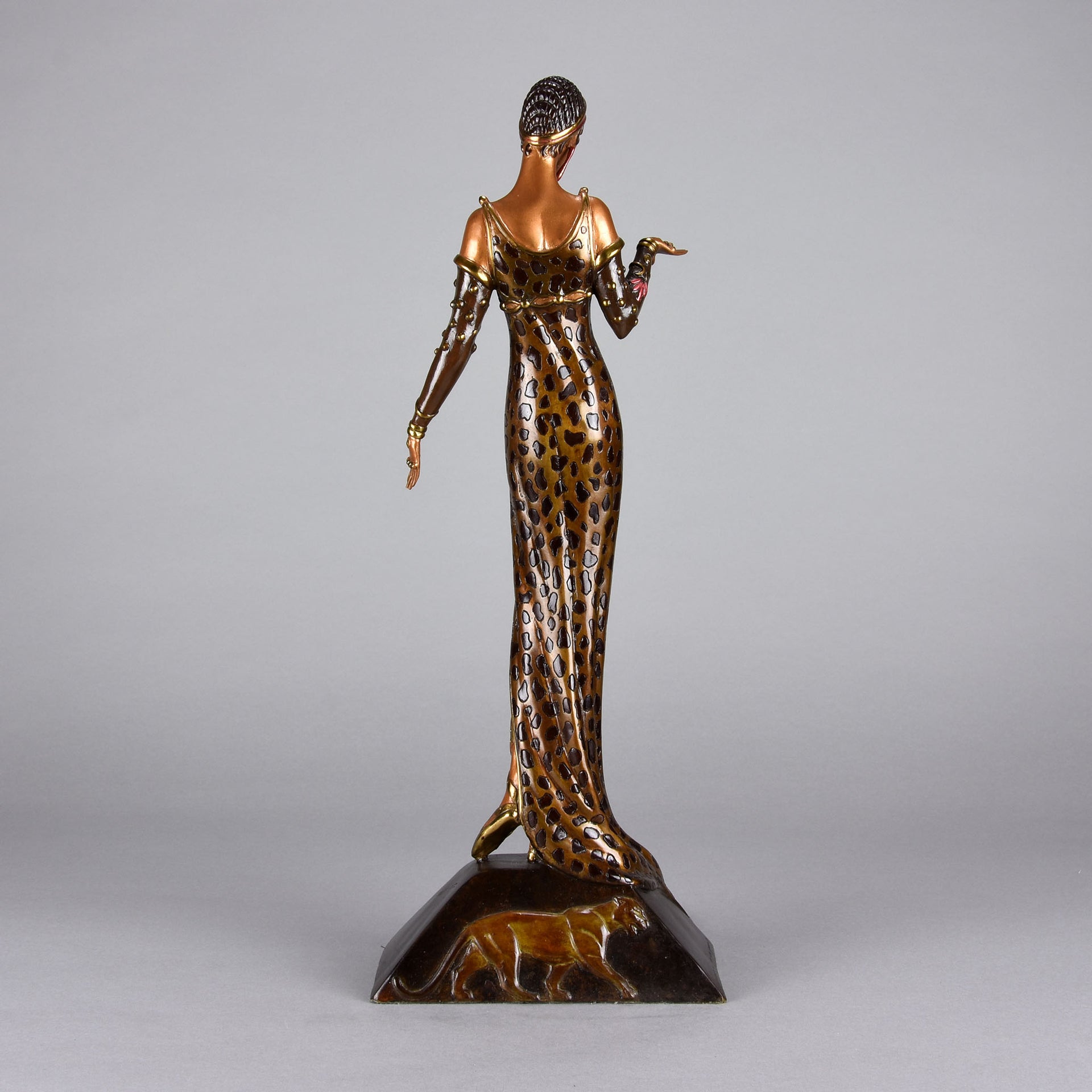 Erté Bronze Sculpture Julietta - Art Deco Bronze Sculpture -  Romain de Tirtoff Bronze Figure - Hickmet Fine Arts