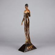 Erté Bronze Sculpture Julietta - Art Deco Bronze Sculpture -  Romain de Tirtoff Bronze Figure - Hickmet Fine Arts