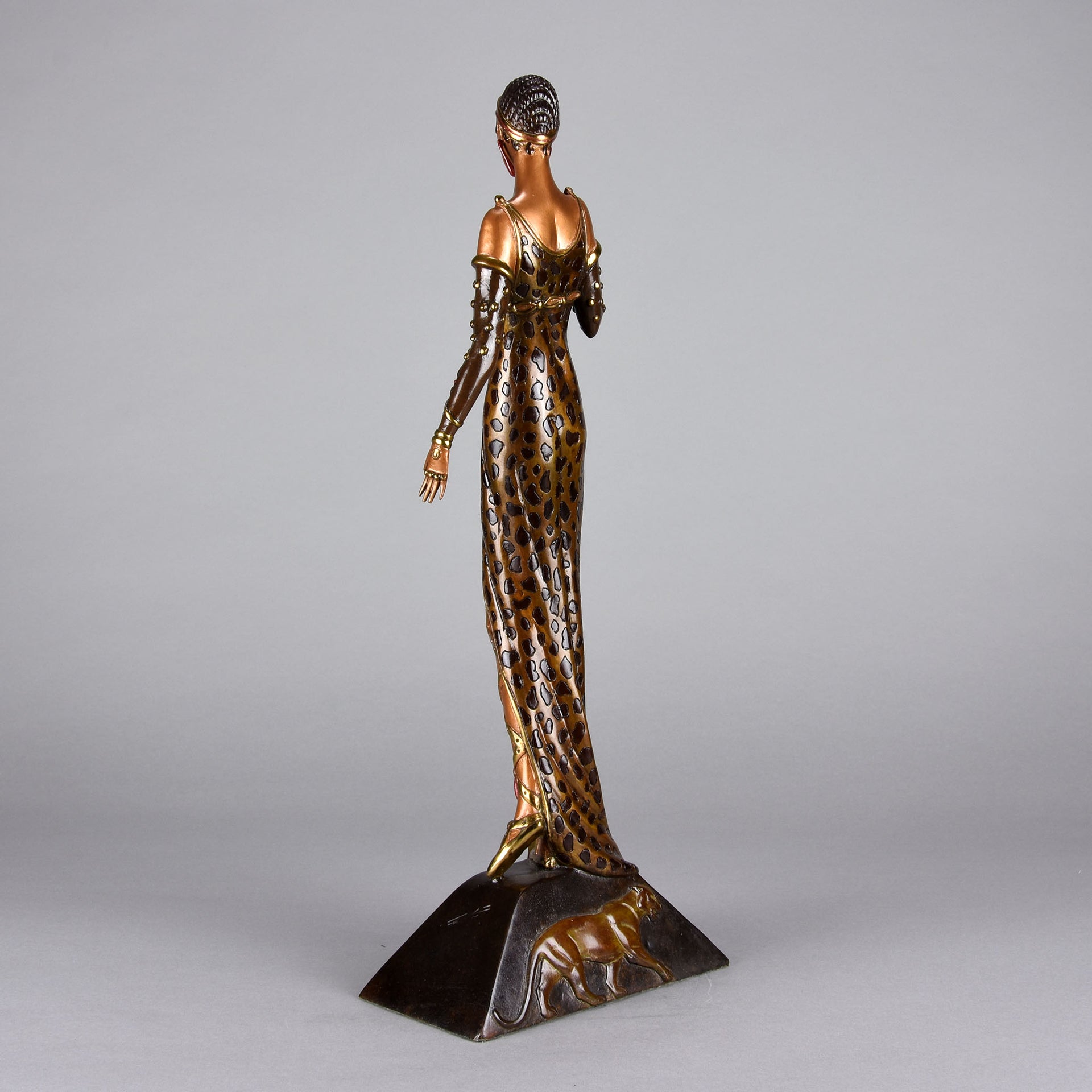 Erté Bronze Sculpture Julietta - Art Deco Bronze Sculpture -  Romain de Tirtoff Bronze Figure - Hickmet Fine Arts