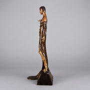 Erté Bronze Sculpture Julietta - Art Deco Bronze Sculpture -  Romain de Tirtoff Bronze Figure - Hickmet Fine Arts