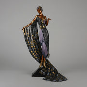 Erte L'Amour du Vin Bronze Sculpture