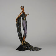 Erte L'Amour du Vin Bronze Sculpture