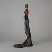 Erte L'Amour du Vin Bronze Sculpture