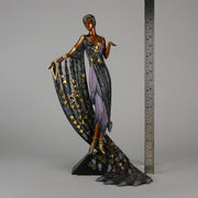 Erte L'Amour du Vin Bronze Sculpture