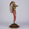 Erte Sculpture Le Soleil - Romain de Tirtoff Bronze Figure - Hickmet Fine Arts