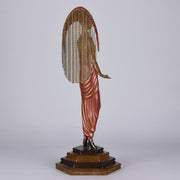 Erte Sculpture Le Soleil - Romain de Tirtoff Bronze Figure - Hickmet Fine Arts