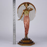 Erte Sculpture Le Soleil - Romain de Tirtoff Bronze Figure - Hickmet Fine Arts