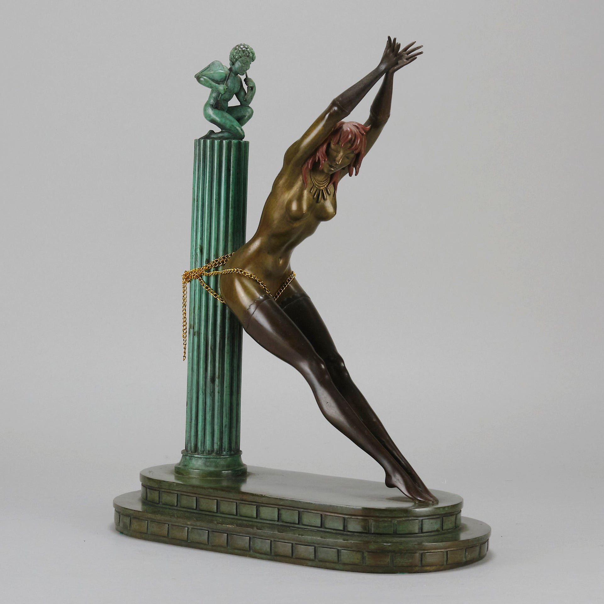 Erte Prisoner of Love - Limited Edition Bronze - Hickmet Fine Arts