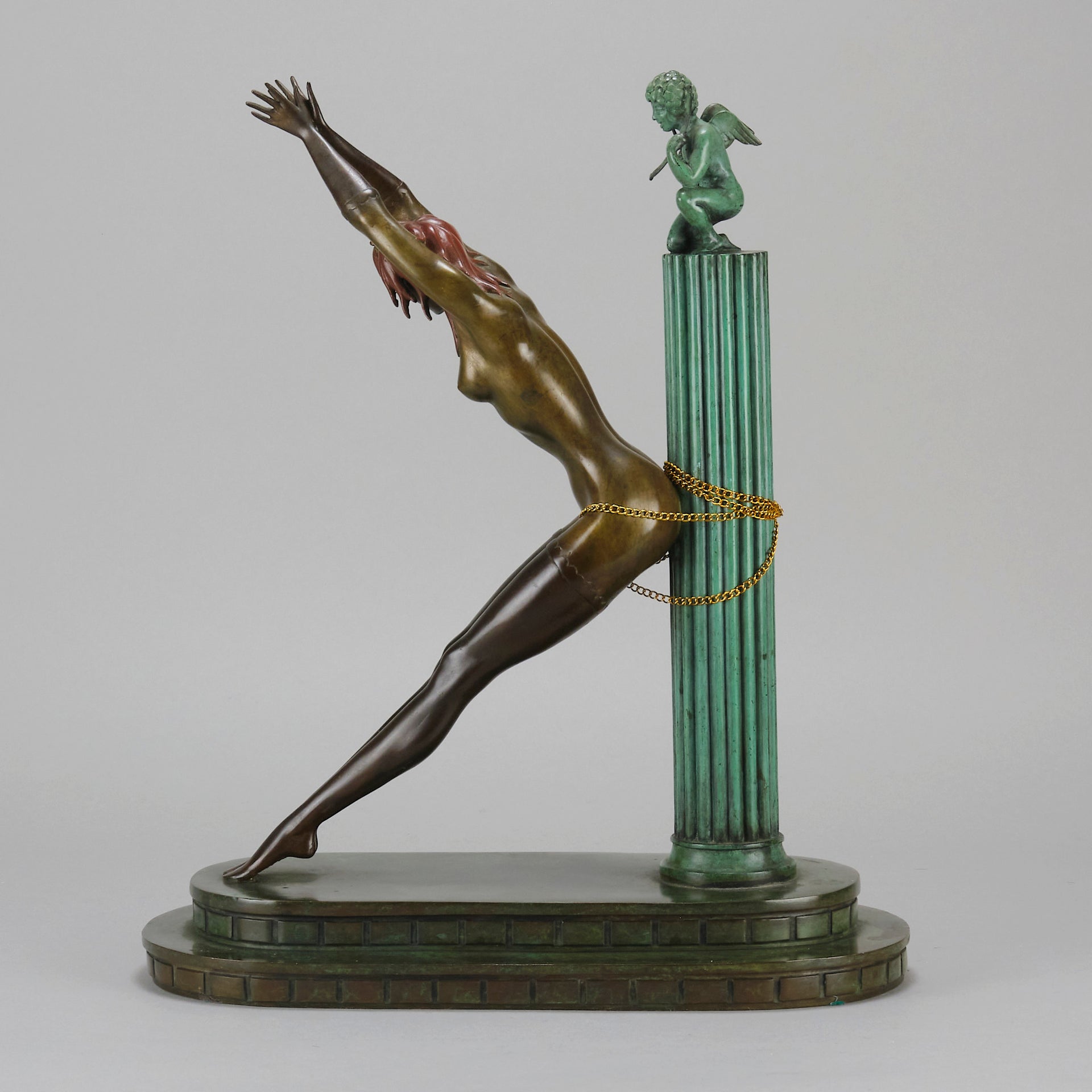 Erte Prisoner of Love - Limited Edition Bronze - Hickmet Fine Arts