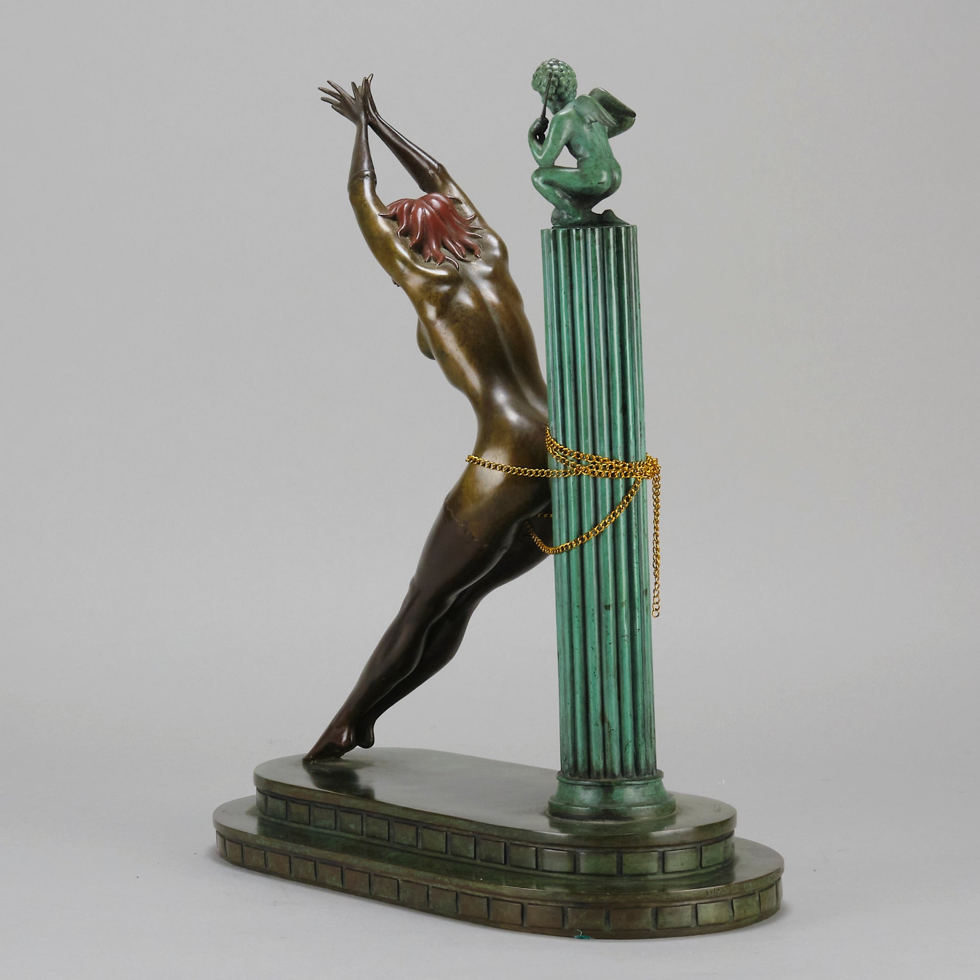 Erte Prisoner of Love - Limited Edition Bronze - Hickmet Fine Arts
