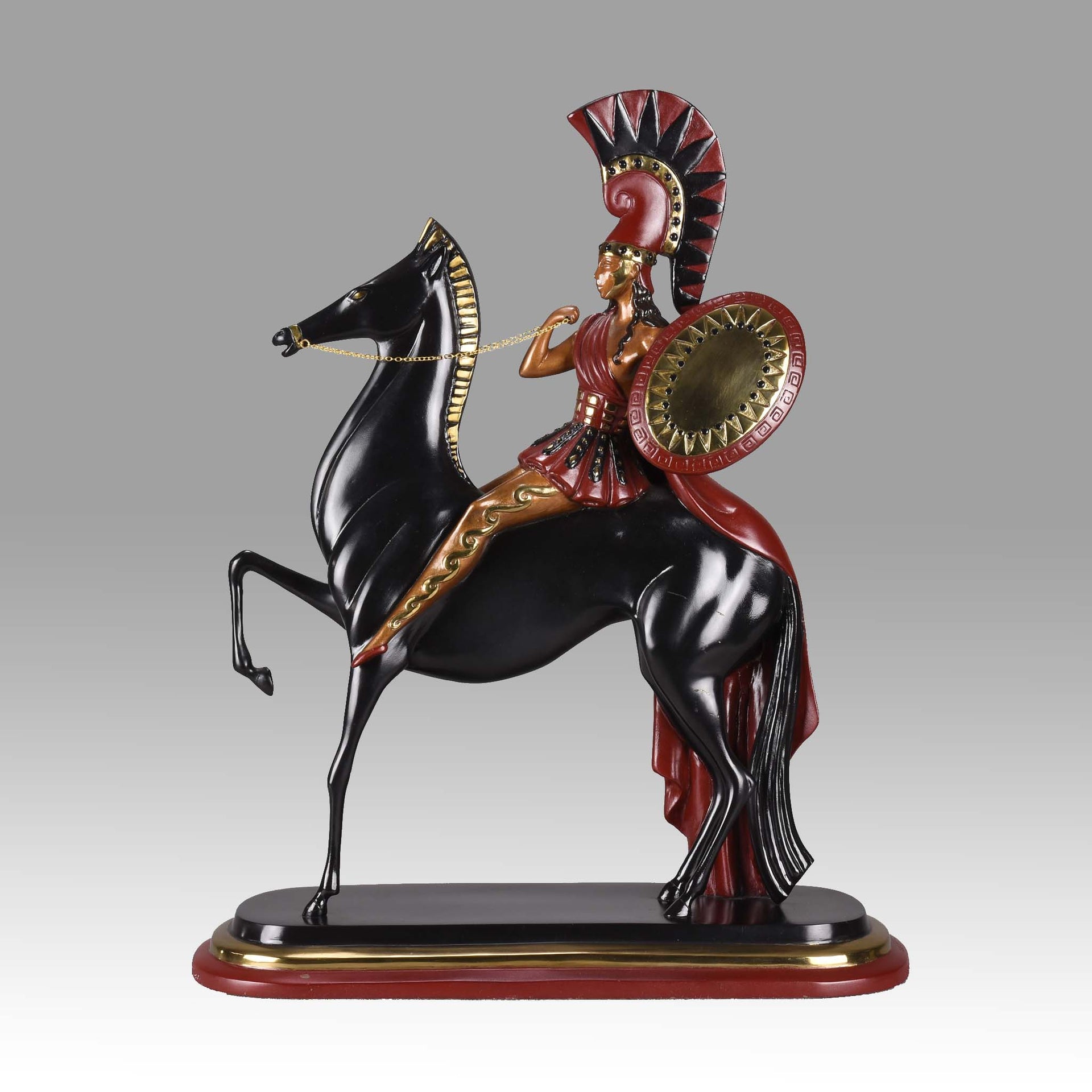 Erte Bronze Sculpture Amazon - Romain de Tirtoff Bronze Figure - Hickmet Fine Arts