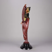 Erté Bronze Chinese Legend - Romain de Tirtoff Bronze Sculpture Figure - Hickmet Fine Arts