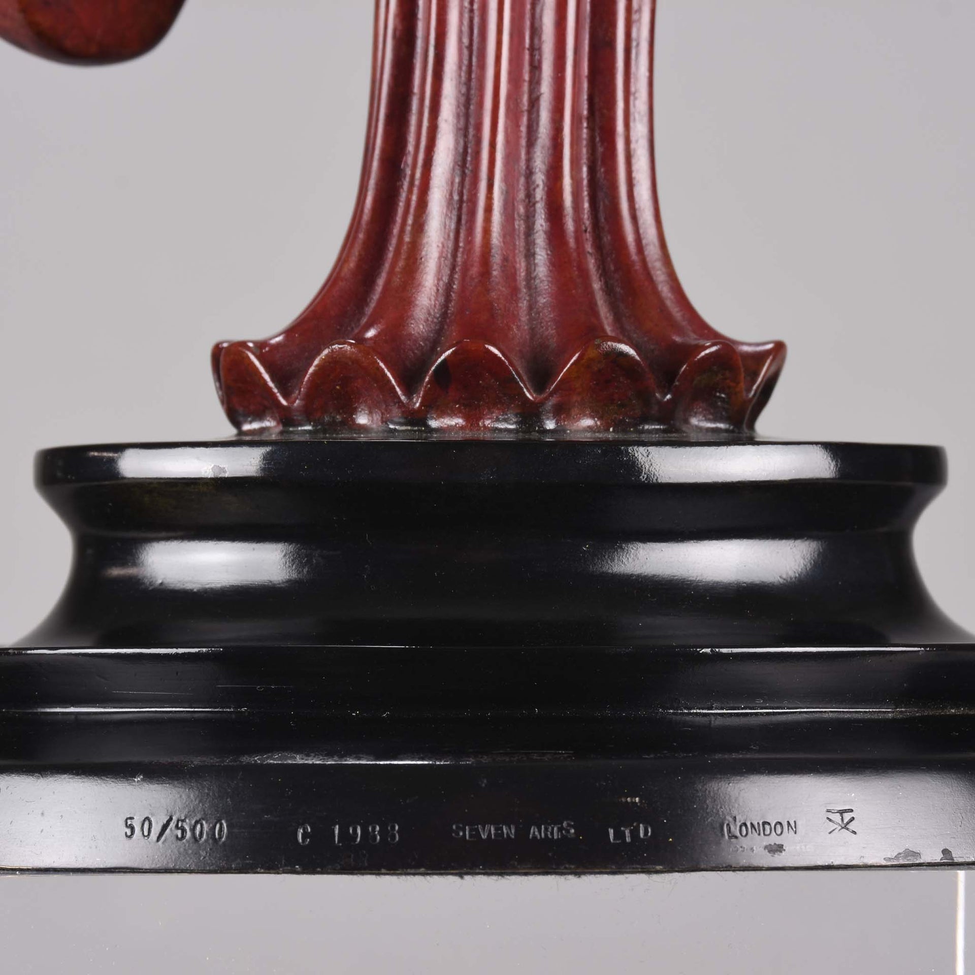 Erté Bronze Chinese Legend - Romain de Tirtoff Bronze Sculpture Figure - Hickmet Fine Arts