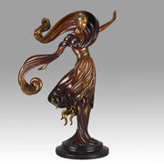 Erté “Flames of Love” Limited Edition Art Deco Bronze