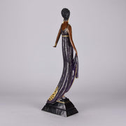 Erté Bronze Sculpture La Tosca - Romain de Tirtoff Bronze Figure - Hickmet Fine Arts