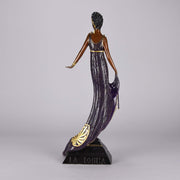 Erté Bronze Sculpture La Tosca - Romain de Tirtoff Bronze Figure - Hickmet Fine Arts