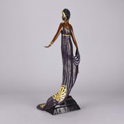 Erté Bronze Sculpture La Tosca - Romain de Tirtoff Bronze Figure - Hickmet Fine Arts