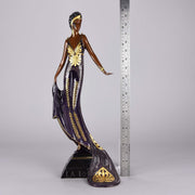 Erté Bronze Sculpture La Tosca - Romain de Tirtoff Bronze Figure - Hickmet Fine Arts