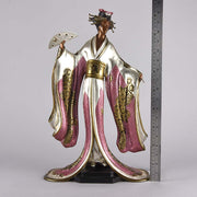 Erté Bronze Sculpture “Madame Butterfly” Limited Edition Art Deco Bronze