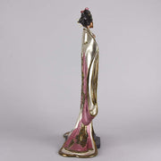 Erté Bronze Sculpture “Madame Butterfly” Limited Edition Art Deco Bronze