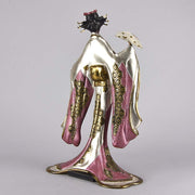 Erté Bronze Sculpture “Madame Butterfly” Limited Edition Art Deco Bronze
