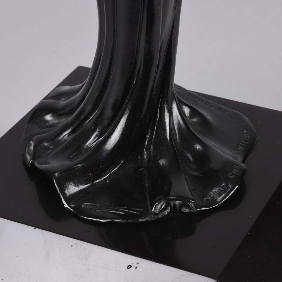 Erte Bronze Triumph - Romain de Tirtoff Bronze Figure - Hickmet Fine Arts