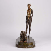 Erte Panther Limited Edition Art Deco Bronze