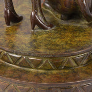 Erte Panther Limited Edition Art Deco Bronze