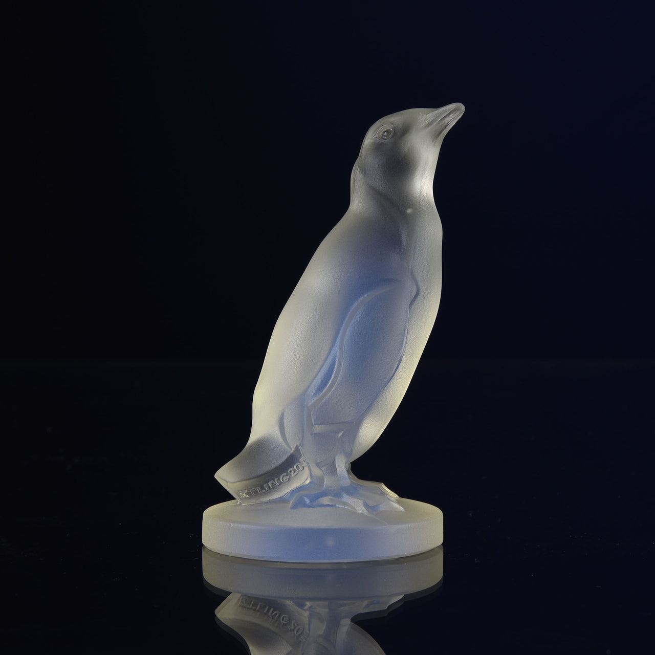 Etling Glass - Standing Penguin - Hickmet Fine Arts 