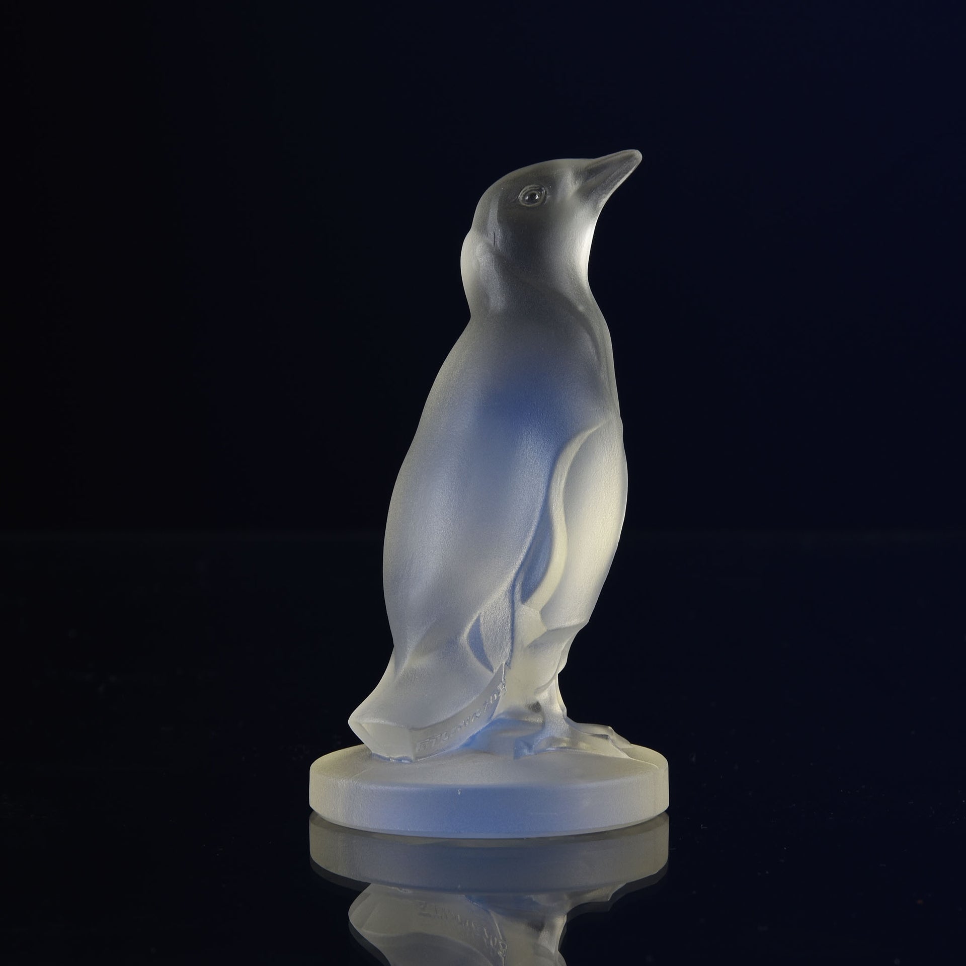 Etling Glass - Standing Penguin - Hickmet Fine Arts 