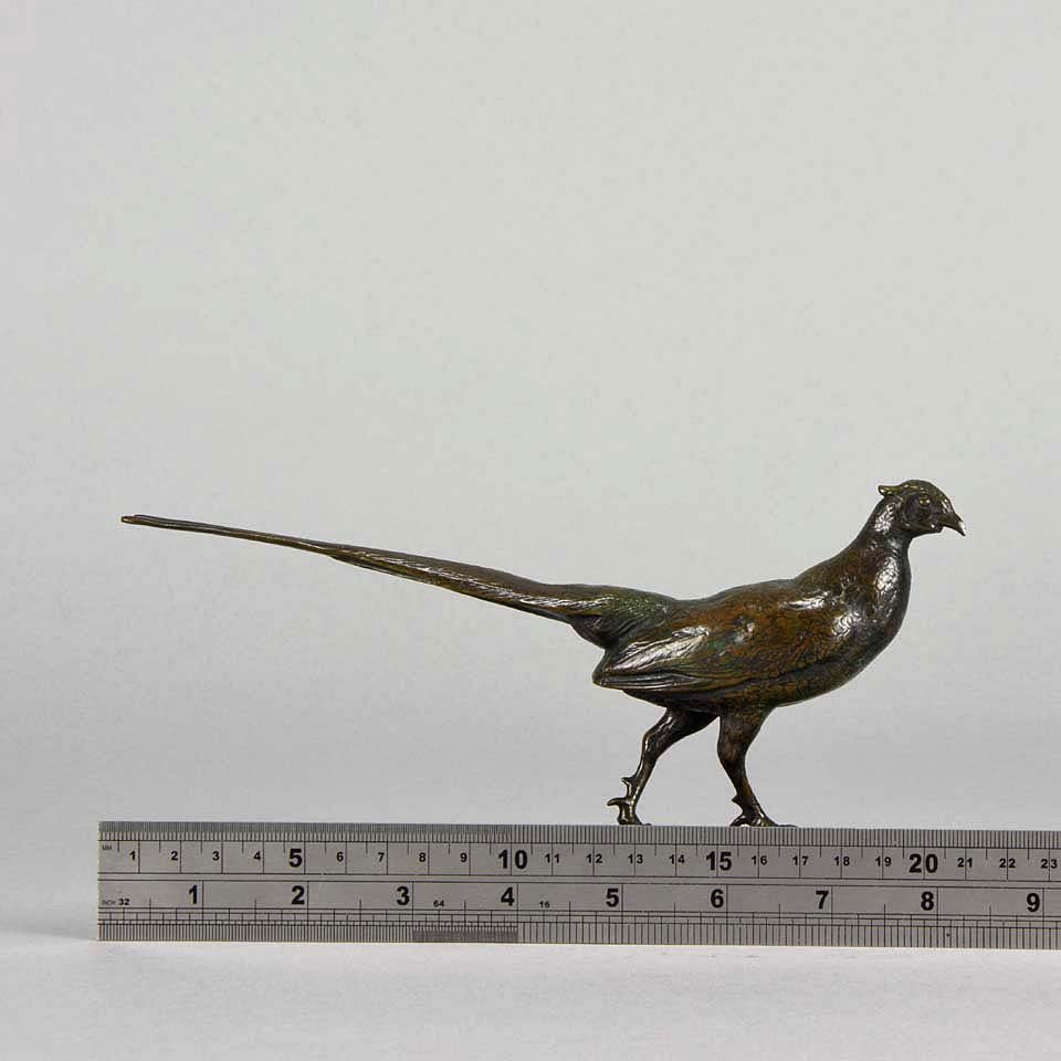 “Faisan Tournée à Droite” by A L Barye