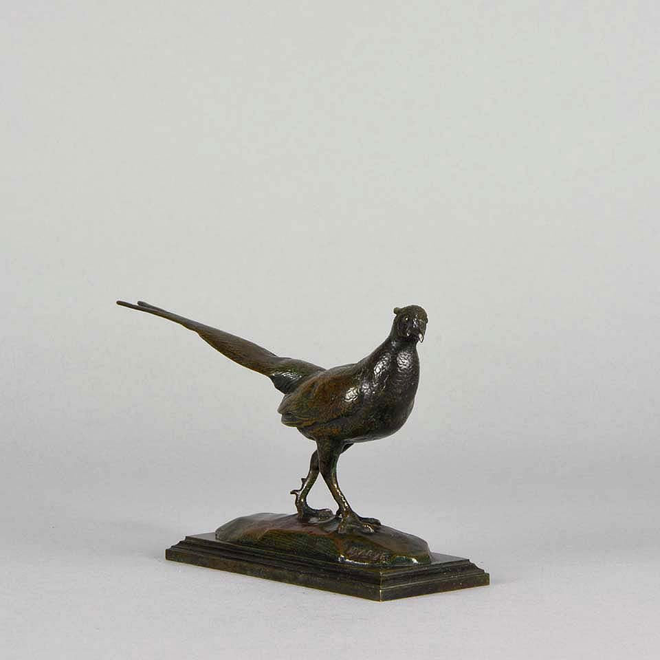 “Faisan Tournée à Droite” by A L Barye