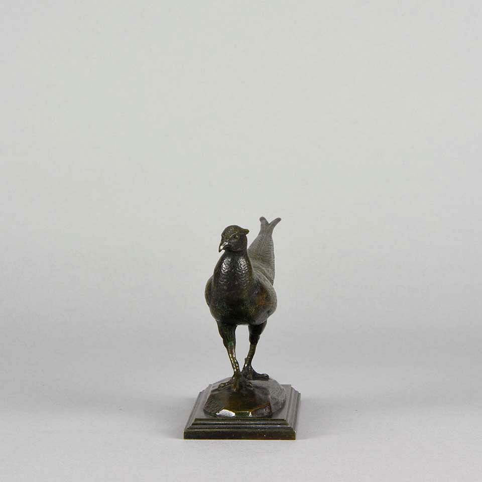 “Faisan Tournée à Droite” by A L Barye