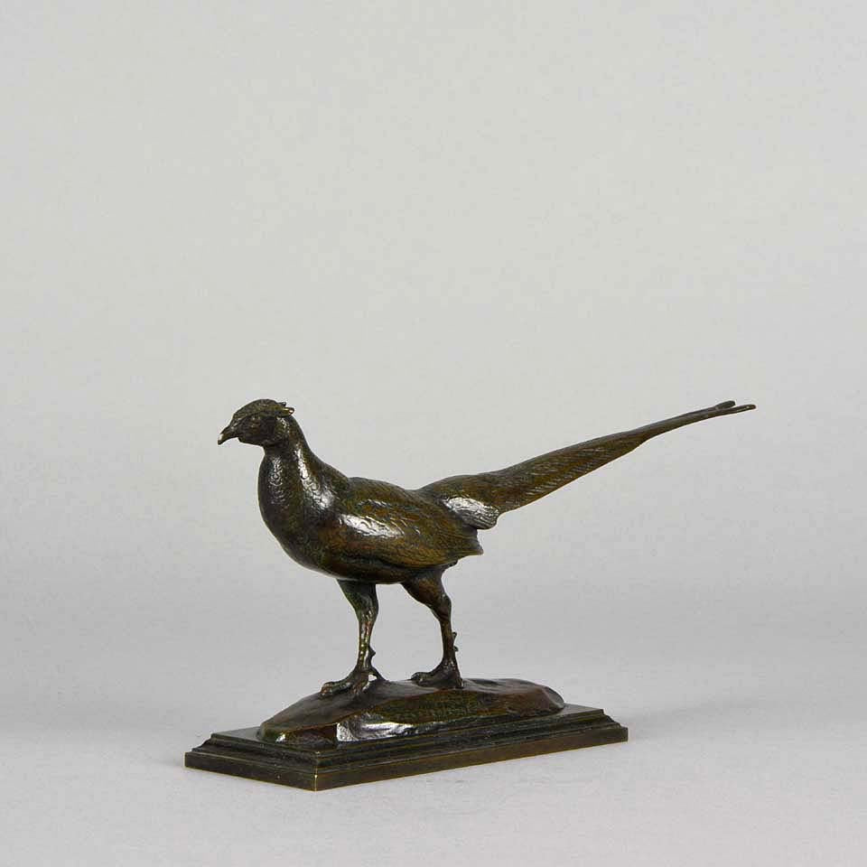 “Faisan Tournée à Droite” by A L Barye