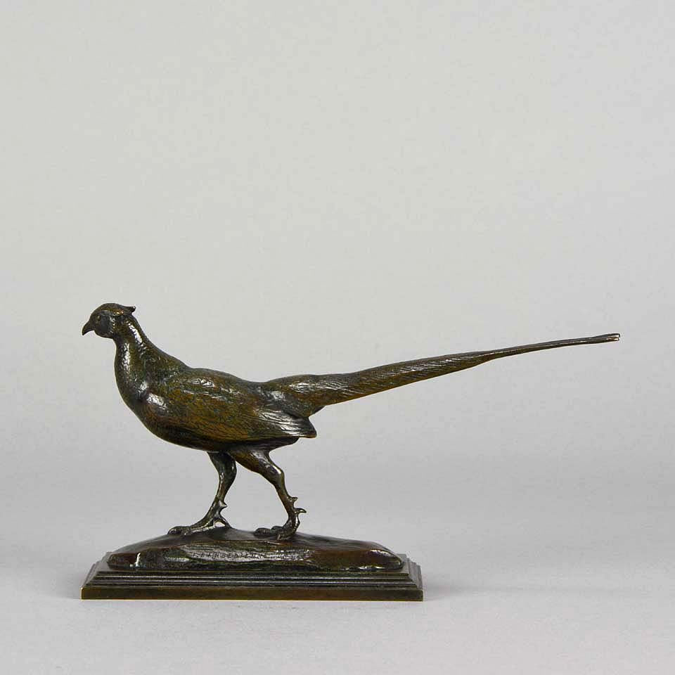 “Faisan Tournée à Droite” by A L Barye