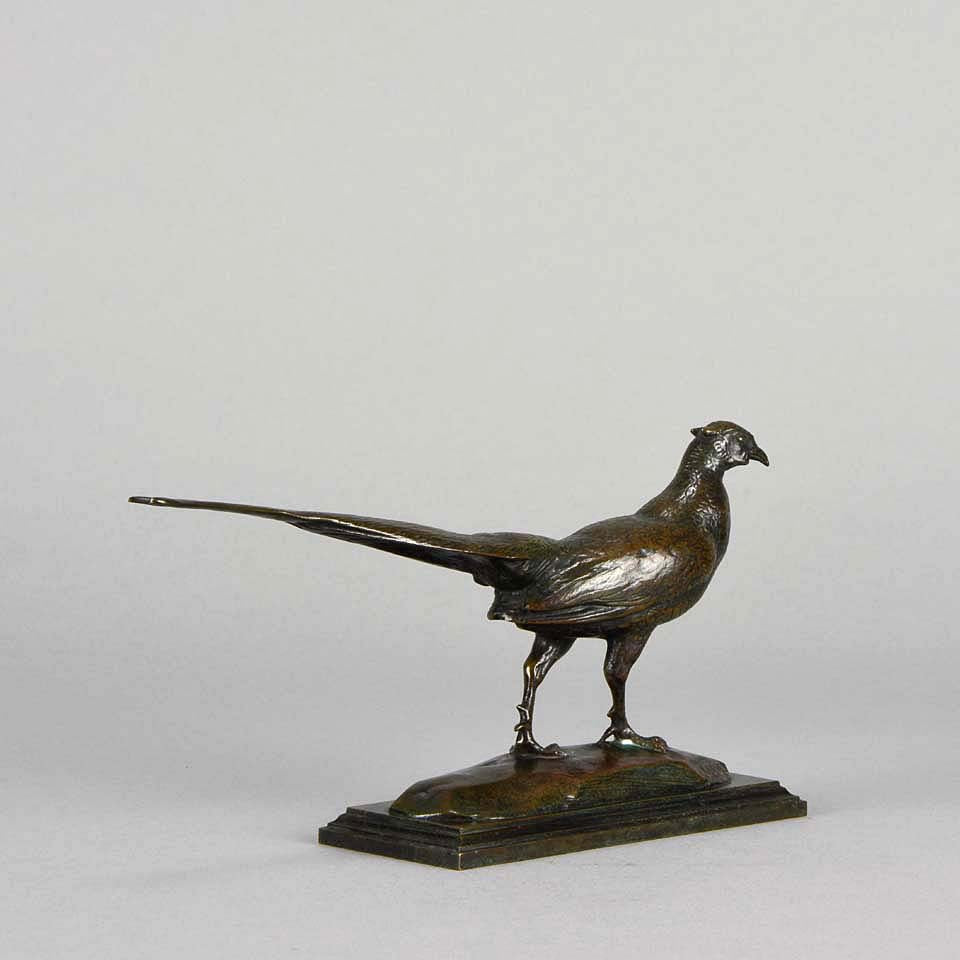 “Faisan Tournée à Droite” by A L Barye