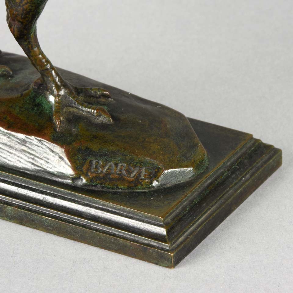 “Faisan Tournée à Droite” by A L Barye