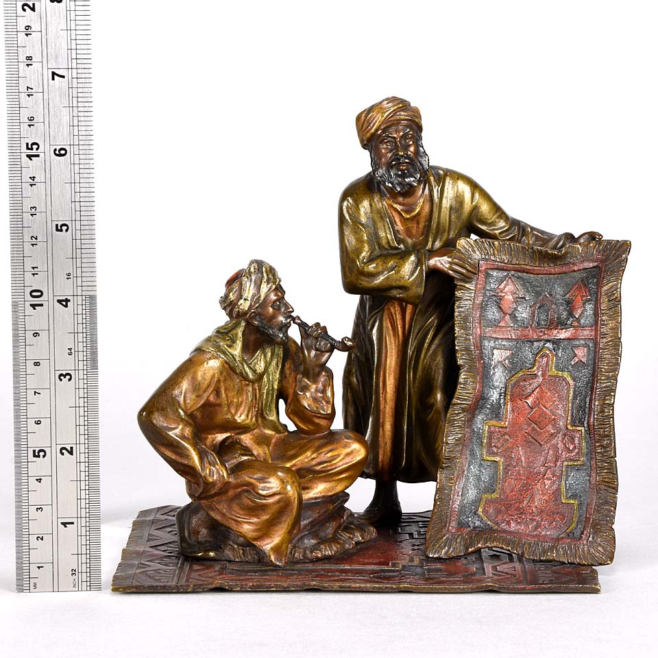 FRANZ BERGMAN “CARPET SELLER”